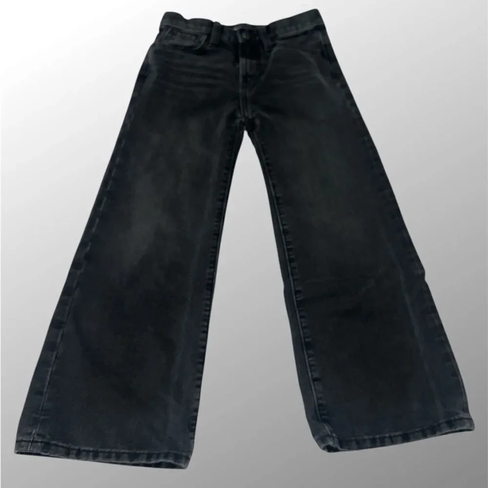 Black OLD NAVY Wide-Leg Jeans